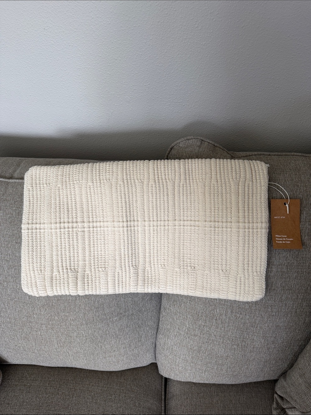 West Elm Pillow Cover